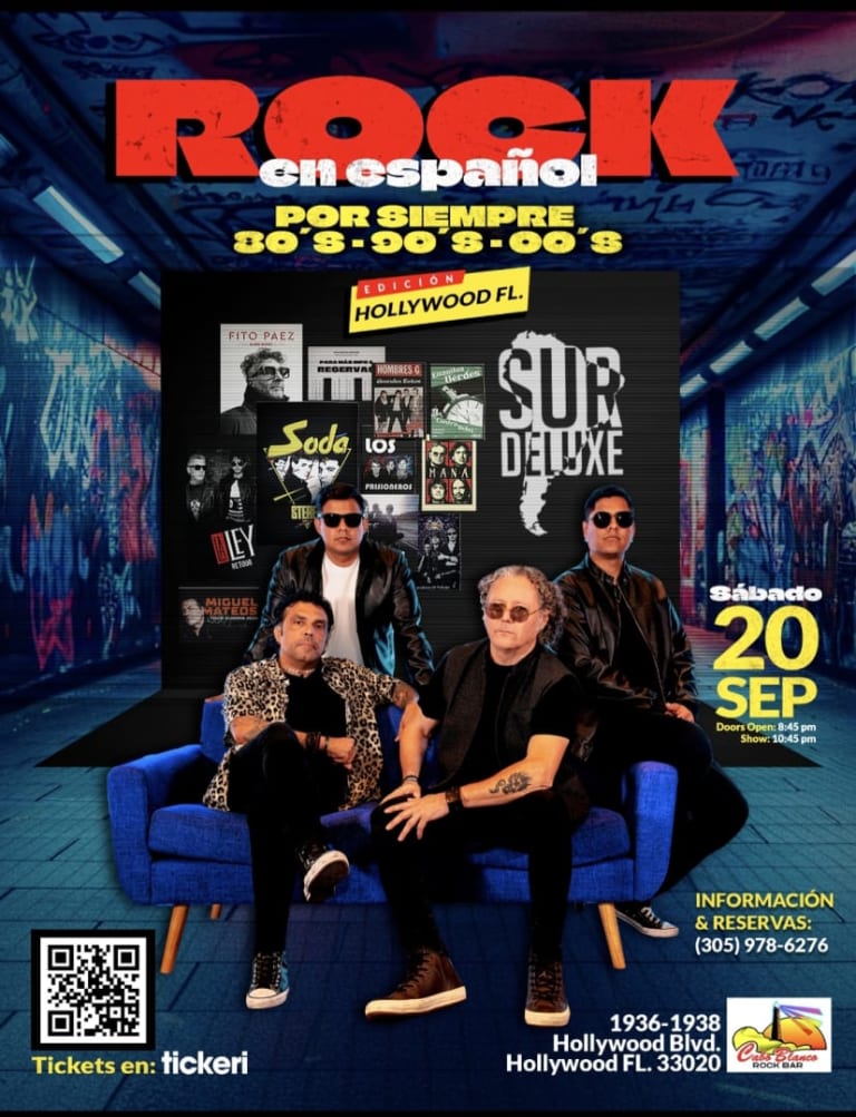 Event - Rock en Español Por Siempre, Edición Hollywood FL. - Hollywood, Florida - September 20, 2025 | concert tickets