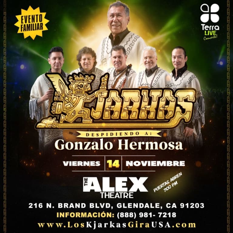 Event - Los Kjarkas despidiendo a Gonzalo Hermosa! - Glendale, California - November 14, 2025 | concert tickets