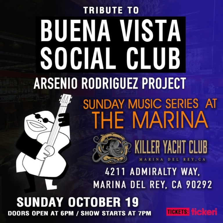 Event - Buena Vista Social Club Tribute with Arsenio Rodriguez Project - Marina del Rey, California - October 17, 2025 | concert tickets
