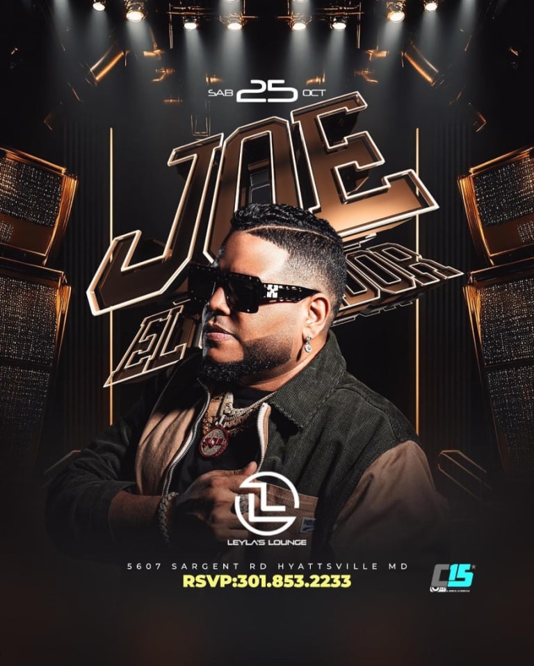 DJ Joe catador En vivo in Chillum - Tickets 2025-10-25 | Leyla's
