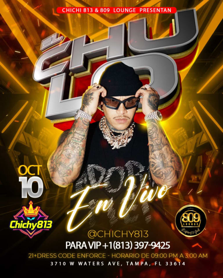 Event - El Chulo - Tampa, Florida - 10 de octubre de 2025 | concert tickets