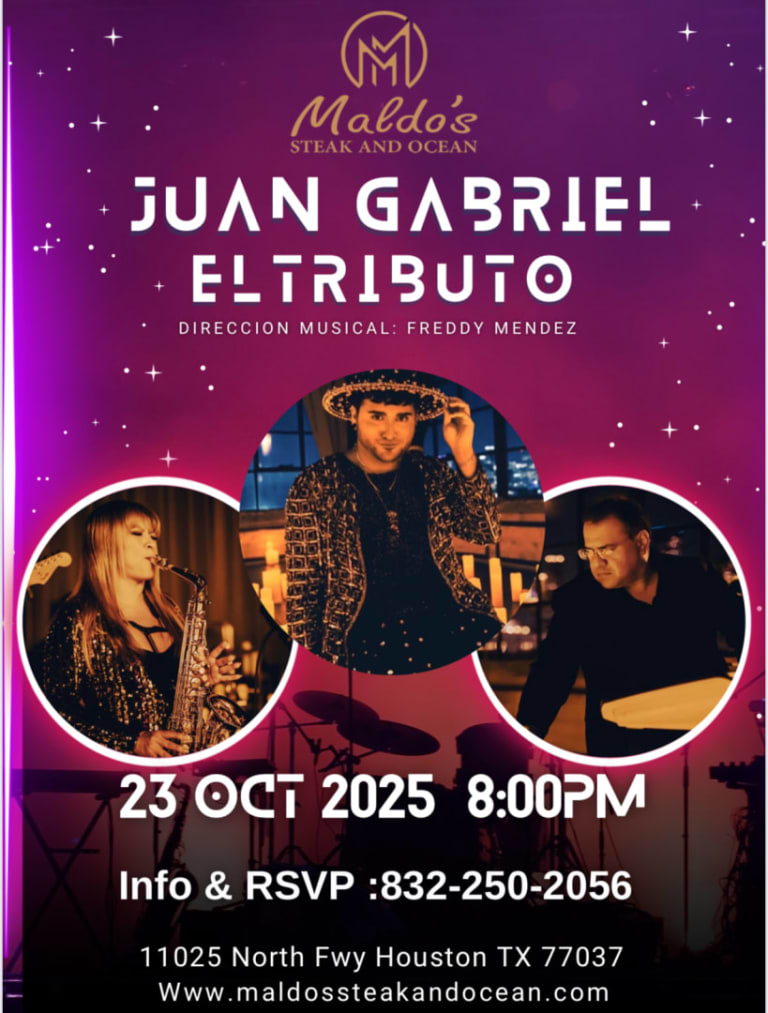 Event - Tributo a Juan Gabriel  - Houston, Texas - October 23, 2025 | concert tickets