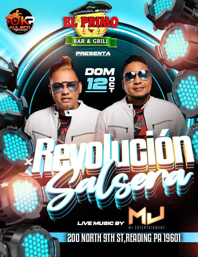 Event - X Revolucion Salsera  - Reading, Pennsylvania - October 12, 2025 | concert tickets