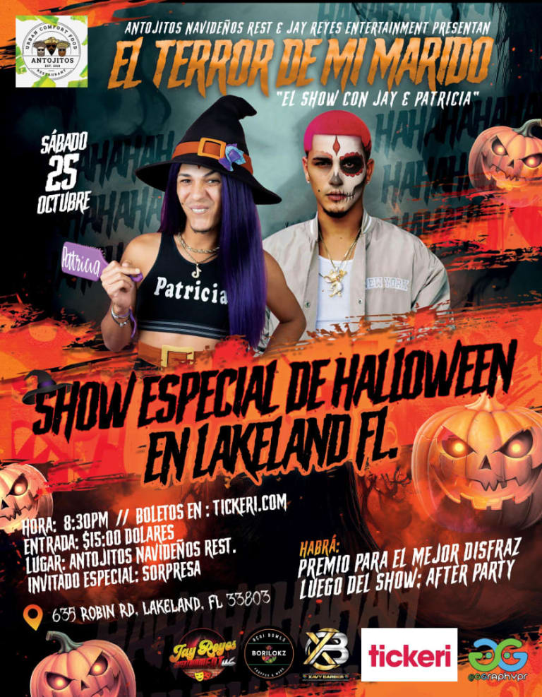 Event - El Terror De Mi marido - Lakeland, Florida - October 25, 2025 | concert tickets