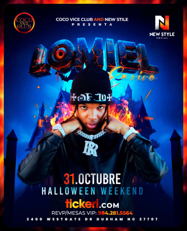 Event - Halloween lomiiel concert  - Durham, North Carolina - October 31, 2025 | concert tickets