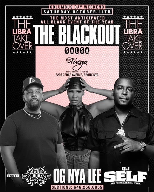 Event - THE BLACKOUT  - Bronx, New York - October 11, 2025 | concert tickets