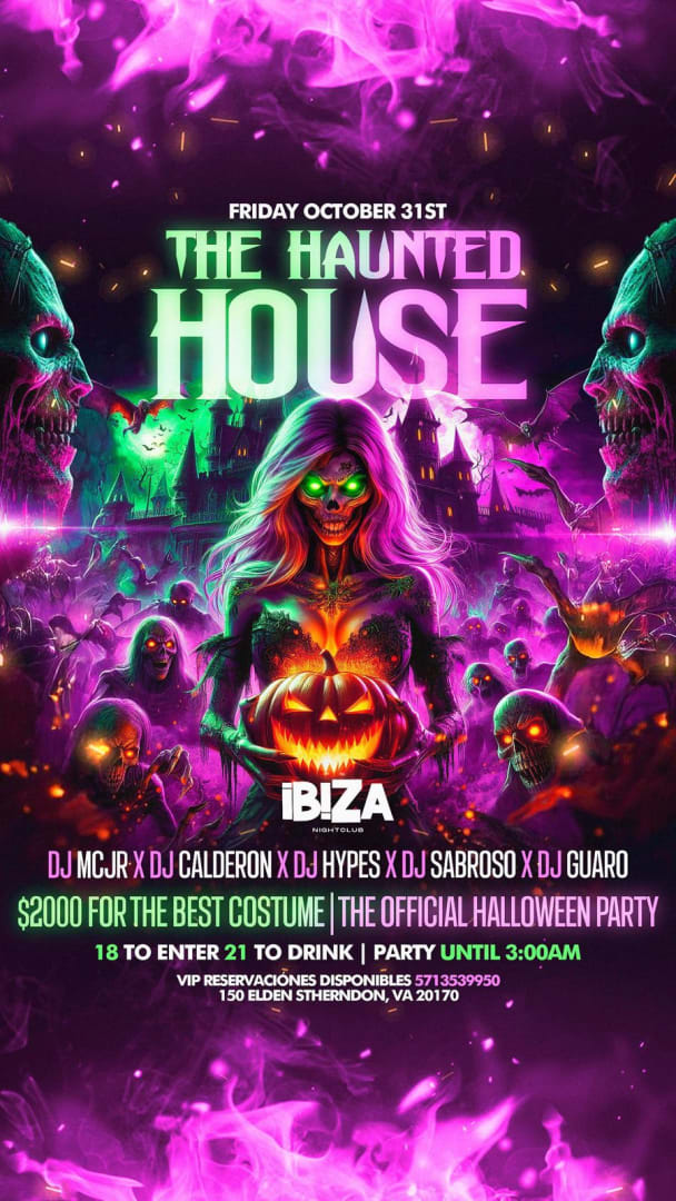 Event - Halloween 🎃 party oficial en Herndon va  - Herndon, Virginia - 30 de octubre de 2025 | concert tickets