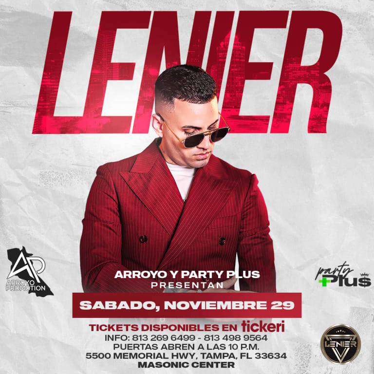 Event - LENIER - Tampa, Florida - November 29, 2025 | concert tickets