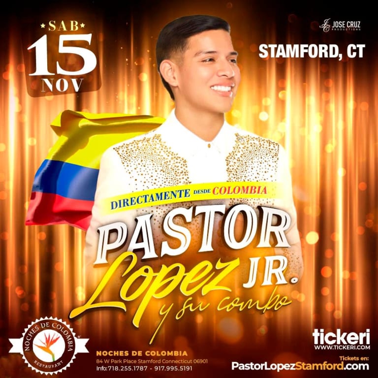 Event - Pastor Lopez jr en concierto en Connecticut - Stamford, Connecticut - November 15, 2025 | concert tickets