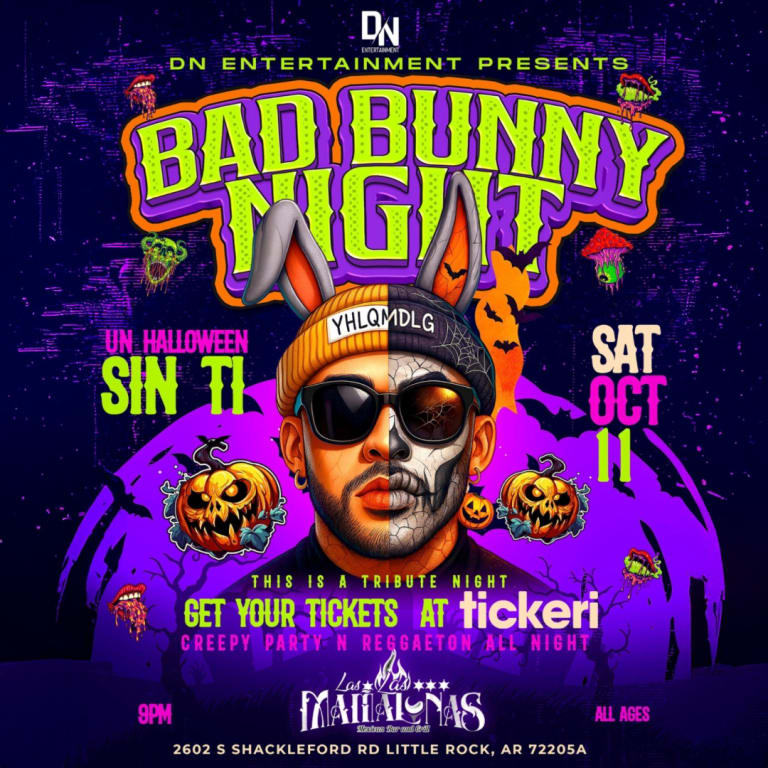 Event - DN Entertainment Presents: Bad Bunny Night: Un Halloween Sin Ti! - Little Rock, Arkansas - 11 de octubre de 2025 | concert tickets
