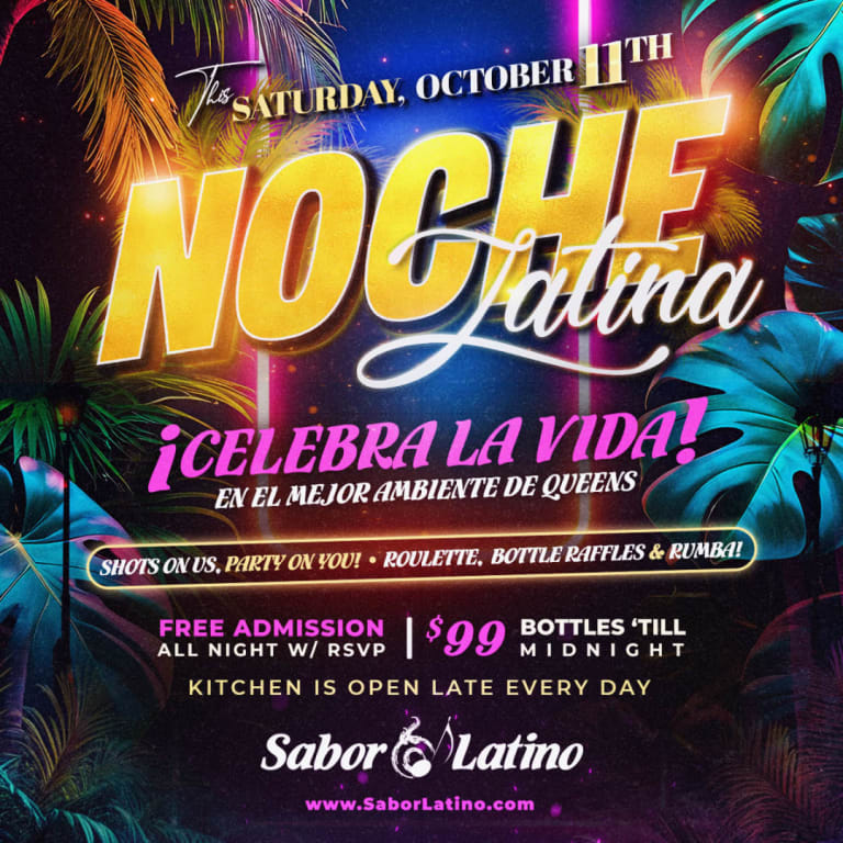 Event - NOCHE LATINA EN SABOR LATINO NY - Queens, New York - October 11, 2025 | concert tickets