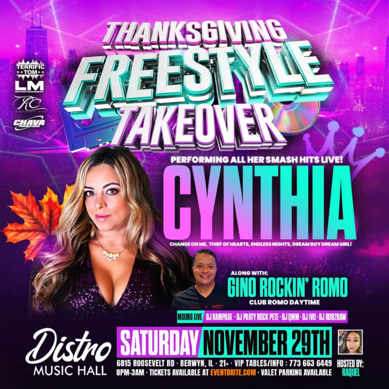 Event - THANSKGIVING FREESTYLE TAKEOVER  - Berwyn, Illinois - November 29, 2025 | concert tickets