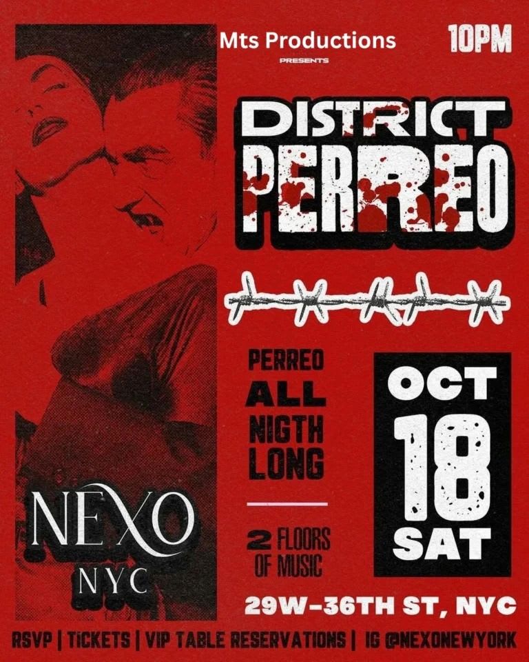 Event - District Perreo Saturdays at Nexo NYC – The #1 Latin Dance Party - New York, New York - October 18, 2025 | concert tickets
