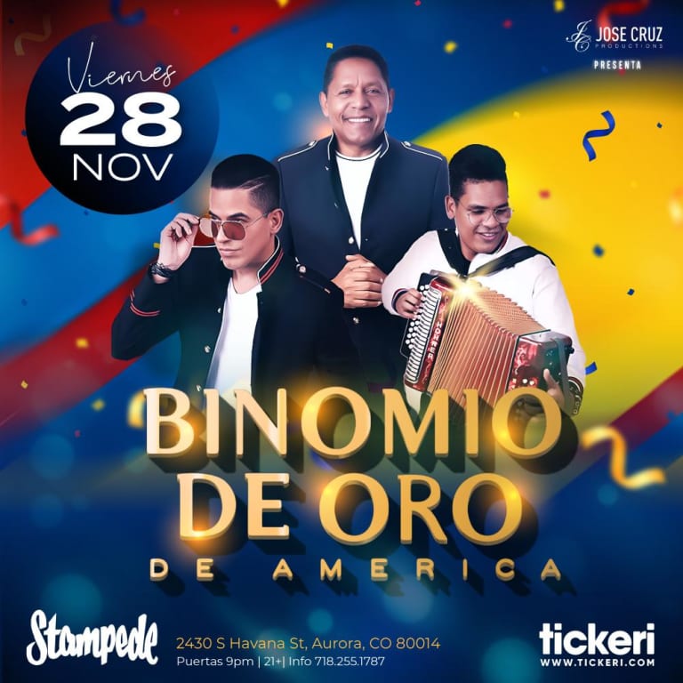 Event - Binomio de Oro en vivo en Denver - Aurora, Colorado - November 28, 2025 | concert tickets