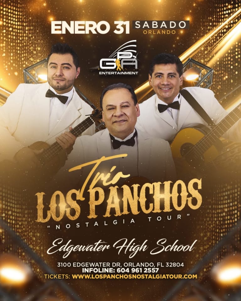 Event - Trio Los Panchos - Nostalgia Tour - Orlando  - Orlando, Florida - January 31, 2026 | concert tickets