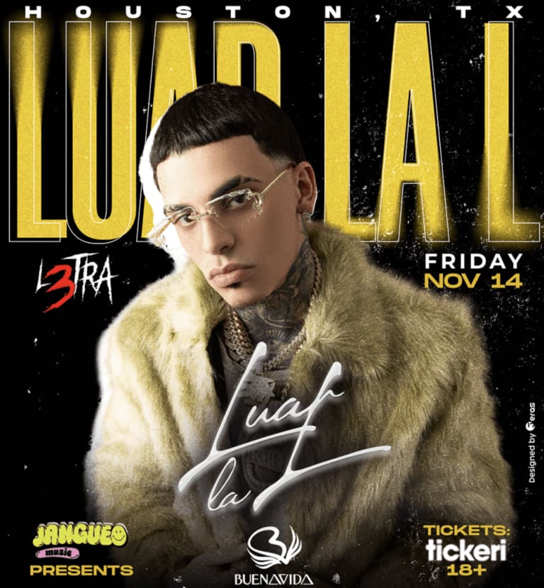 Event - LUAR LA L Live in Houston  - Houston, Texas - November 14, 2025 | concert tickets