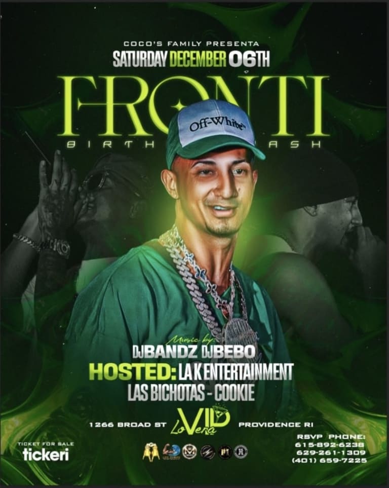 Event - Fronti El Diamond 💎 BDAY BASH - Providence, Rhode Island - December 6, 2025 | concert tickets
