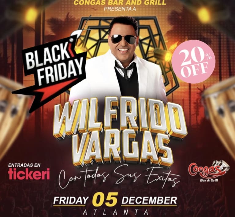 Event - WILFRIDO VARGAS - NUEVA FECHA CONFIRMADO  - Duluth, Georgia - December 5, 2025 | concert tickets