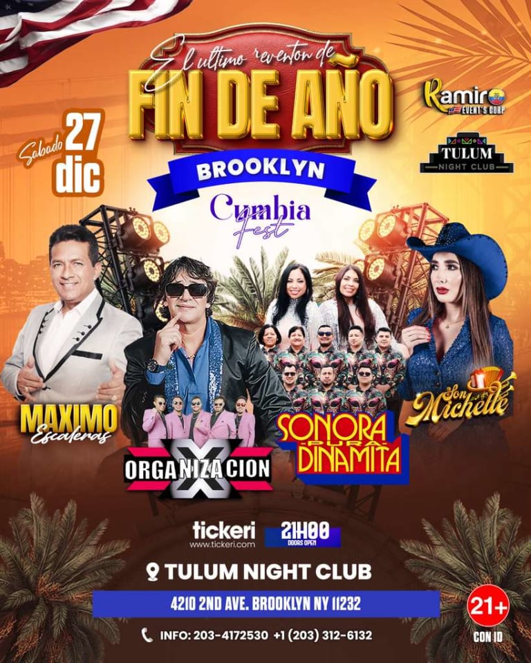 Event - EL ULTIMO REVENTON DE FIN DEL AÑO BROOKLYN NY - Brooklyn, New York - December 27, 2025 | concert tickets