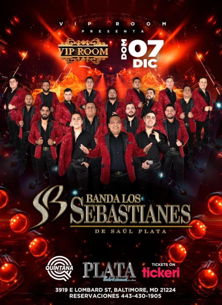 Event - Banda Los Sebastianes  - Baltimore, Maryland - December 7, 2025 | concert tickets
