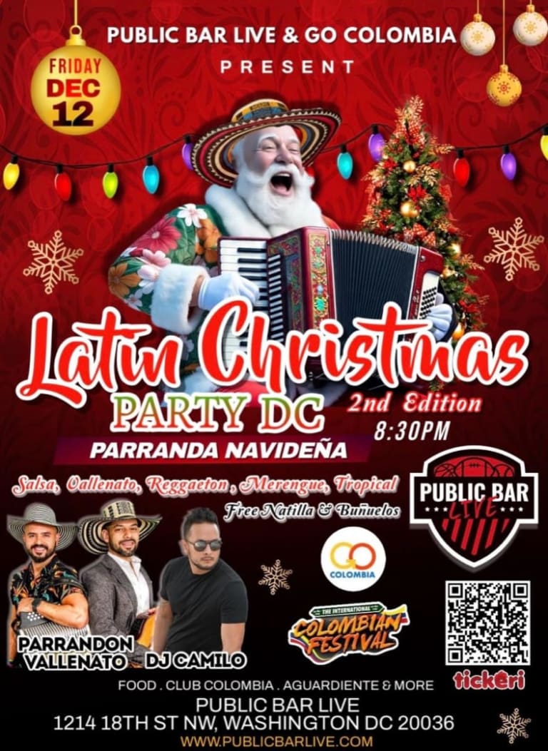 Event -  Latin Christmas Party DC 2025 - Washington, District Of Columbia - December 12, 2025 | concert tickets