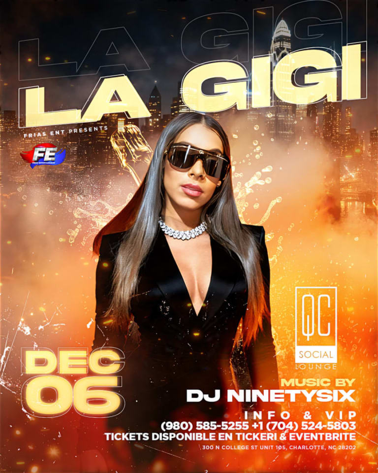 Event - La GIGI - Charlotte, North Carolina - December 6, 2025 | concert tickets