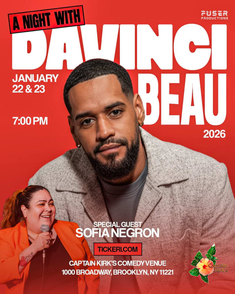 Event - A Night with DavinciBeau - Brooklyn, New York - January 22, 2026 | concert tickets