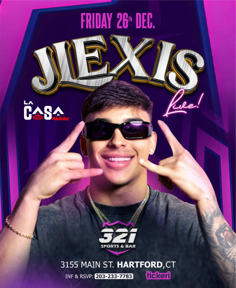 Event - Jlexis Live  - Hartford, Connecticut - December 26, 2025 | concert tickets