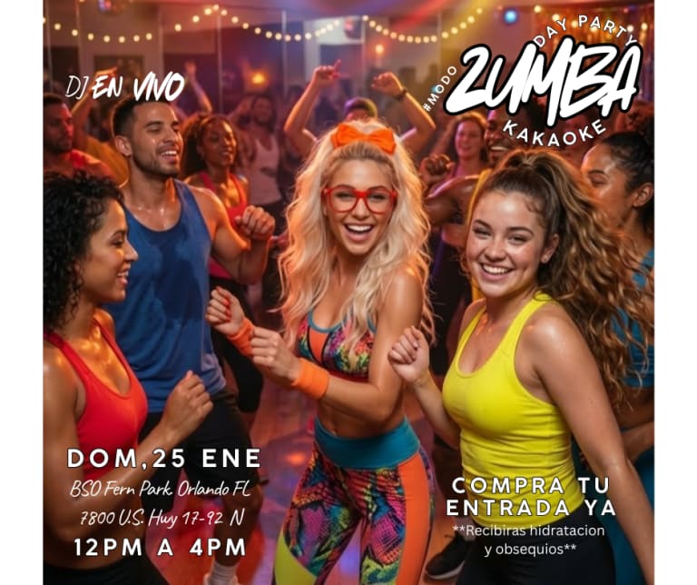 Event - Day Party Modo Zumba Karaoke - Fern Park, Florida - January 25, 2026 | concert tickets