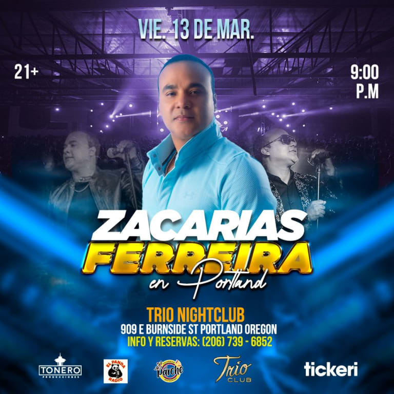 Event - Zacarias Ferreira  en Portland - Portland, Oregon - March 13, 2026 | concert tickets