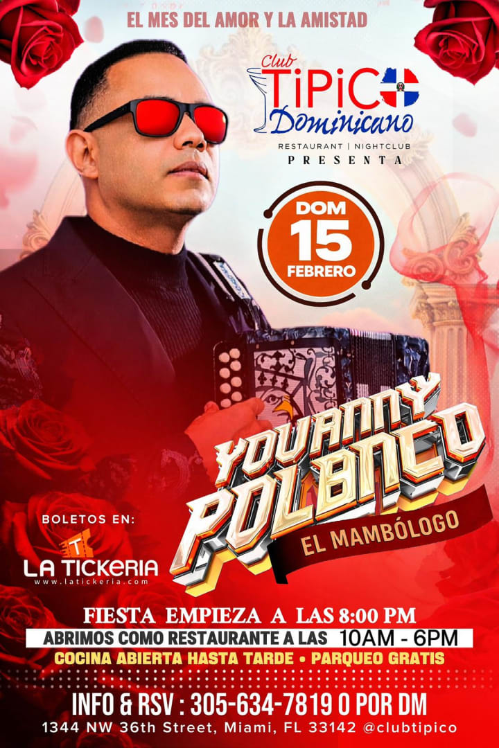 Event - Yovanny Polanco en Vivo - Miami, Florida - February 15, 2026 | concert tickets