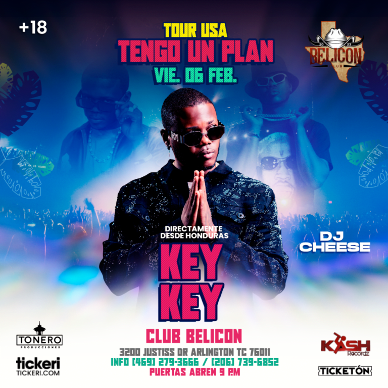 Event - KEY KEY   CONCIERTO EN DALLAS - Arlington, Texas - February 6, 2026 | concert tickets