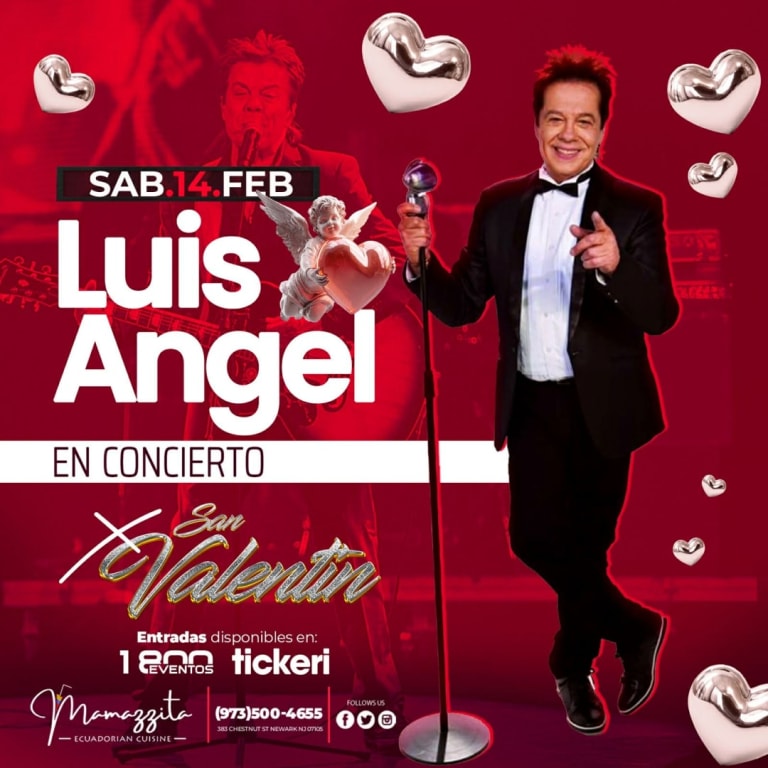 Event - Luis Angel en New Jersey - Newark, New Jersey - February 14, 2026 | concert tickets