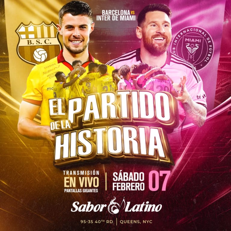 Event - BARCELONA SC VS INTER MIAMI | Sabor Latino - Queens, New York - February 7, 2026 | concert tickets