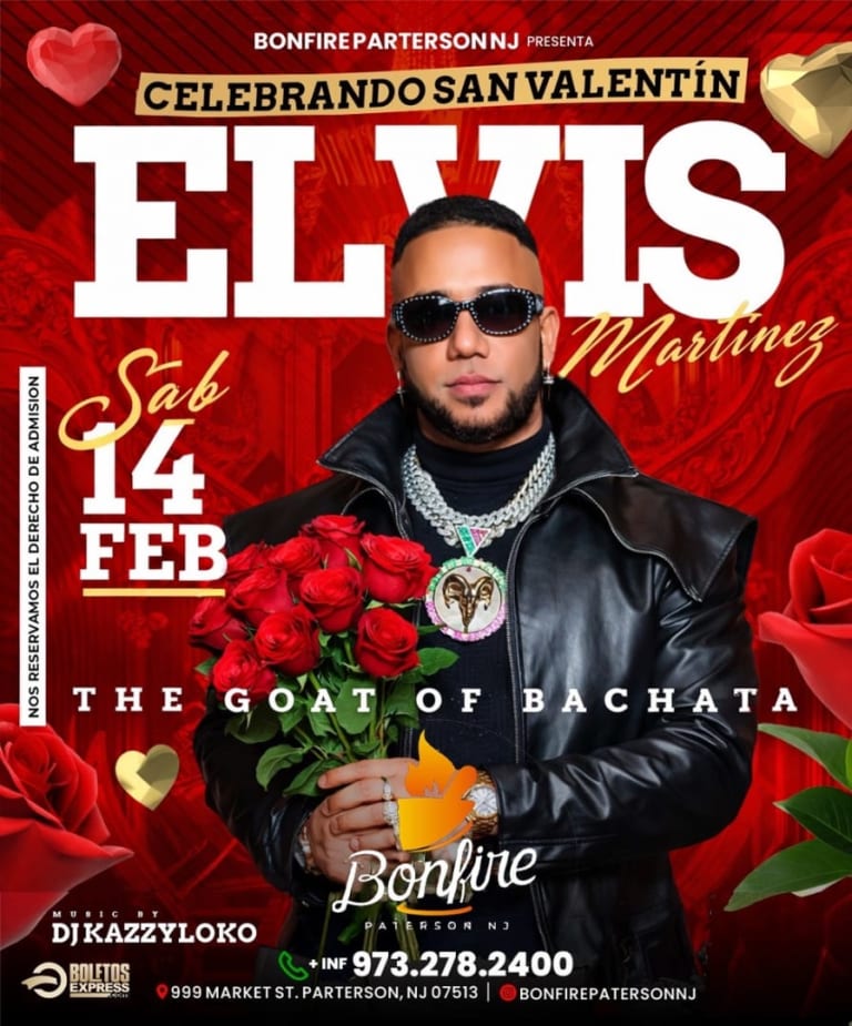 Event - ELVIS MARTINEZ - Paterson, New Jersey - 14 de febrero de 2026 | concert tickets