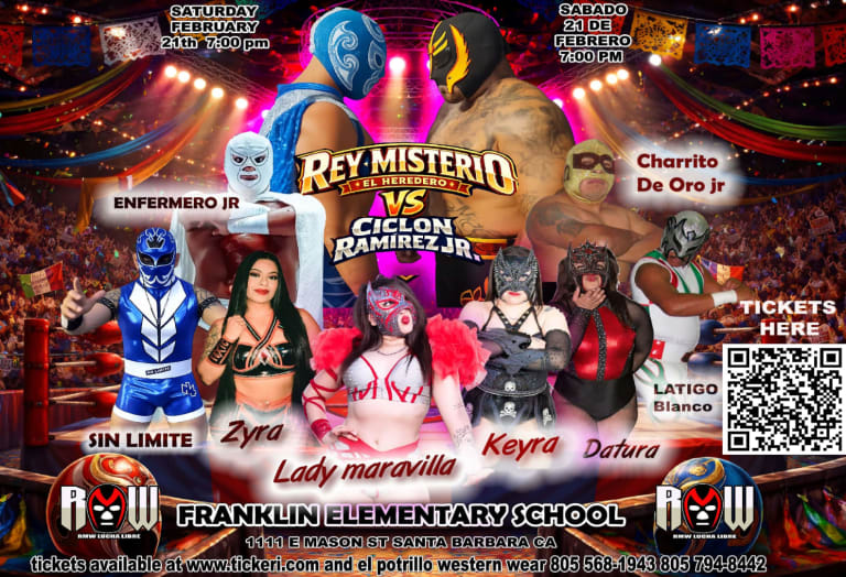 Event - open  season lucha libre pro wrestling  - Santa Barbara, California - February 21, 2026 | concert tickets