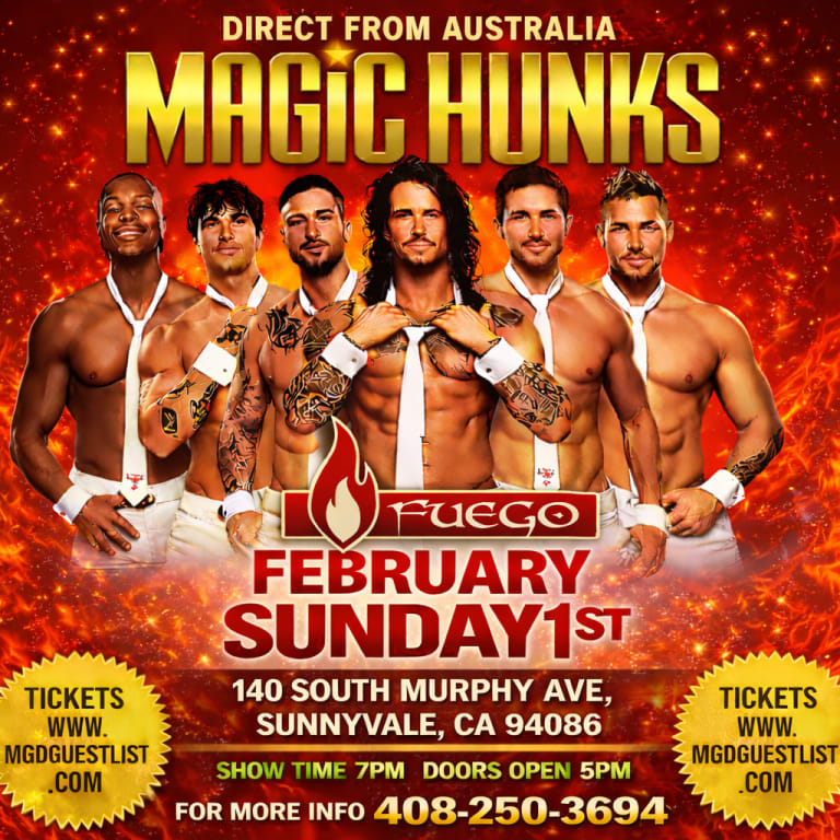 Event - Magic Hunks - Direct From Australia  - Sunnyvale, California - February 1, 2026 | concert tickets