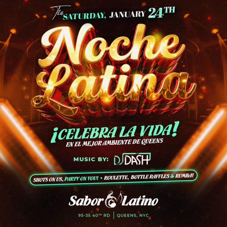 Event - NOCHE LATINA 2026 | Sabor Latino - Queens, New York - January 24, 2026 | concert tickets