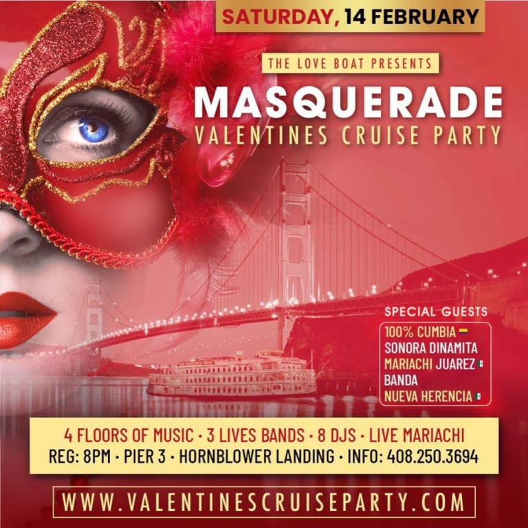 Event - Valentine’s Cruise Party  - San Francisco, California - February 14, 2026 | concert tickets