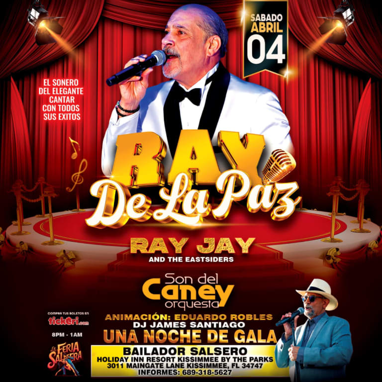Event - Ray de la Paz en concierto en Florida - Kissimmee, Florida - April 4, 2026 | concert tickets