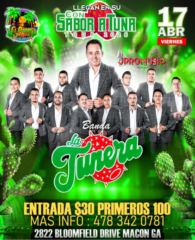 Event - Con Sabor A Tuna Tour 2026 El Paraiso - Macon, GA - Fri, April 17, 2026} | concert tickets