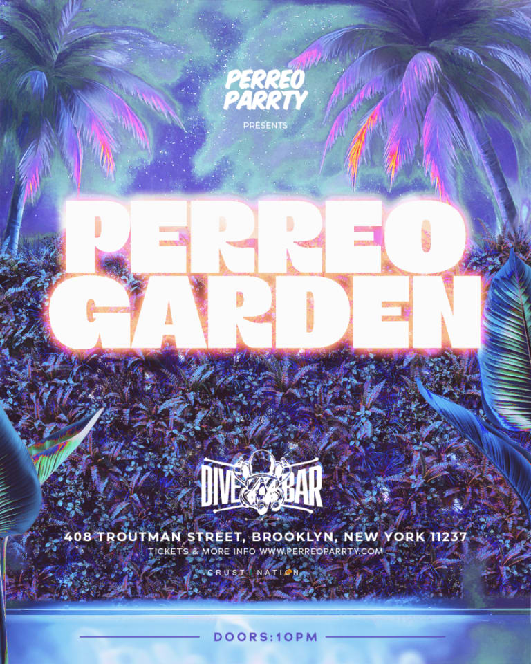 Event - PERREO GARDEN - Latin & Reggaeton Brooklyn Dance Party NYC - Brooklyn, NY - Sat, May 30, 2026} | concert tickets