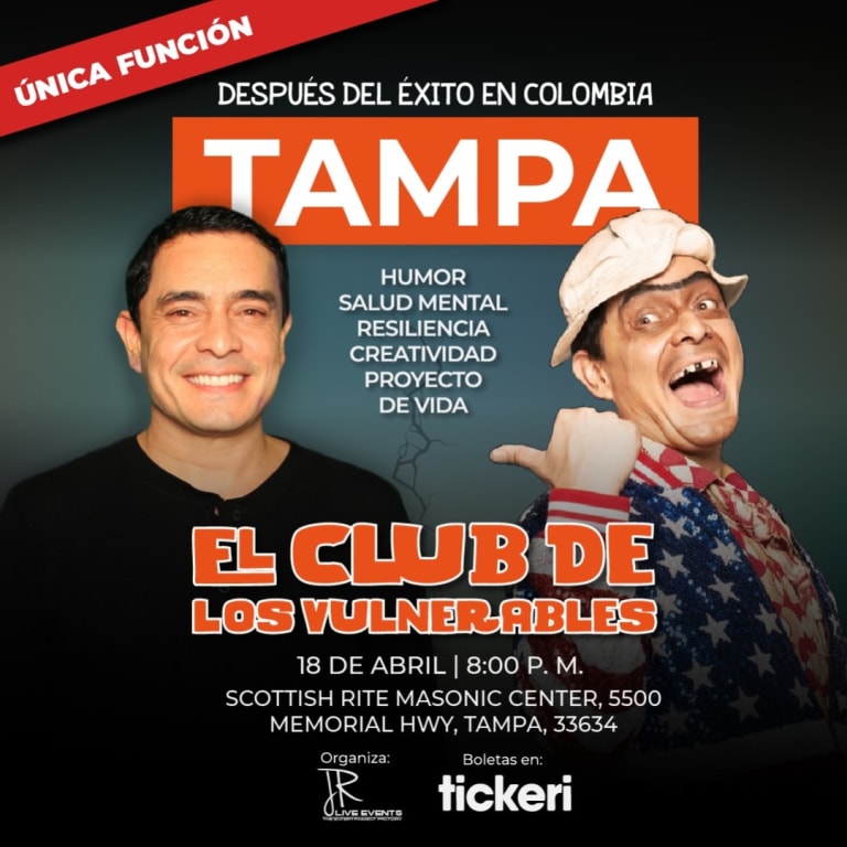 Event - Suso el Paspi y Dany Hoyos presentan: El Club de los Vulnerables - Estreno en Tampa - Tampa, FL - Sat, April 18, 2026} | concert tickets