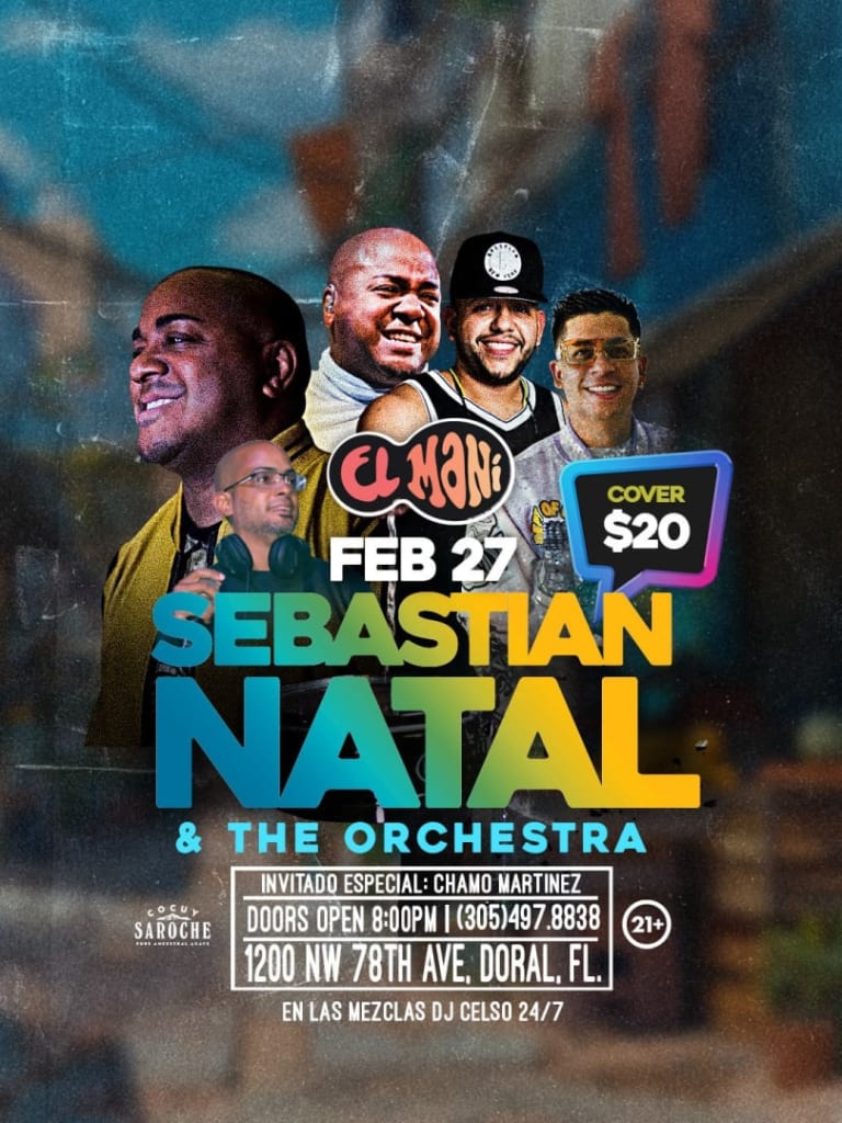 Event - Sebastian Natal & The Orchestra - Doral, Florida - 27 de febrero de 2026 | concert tickets