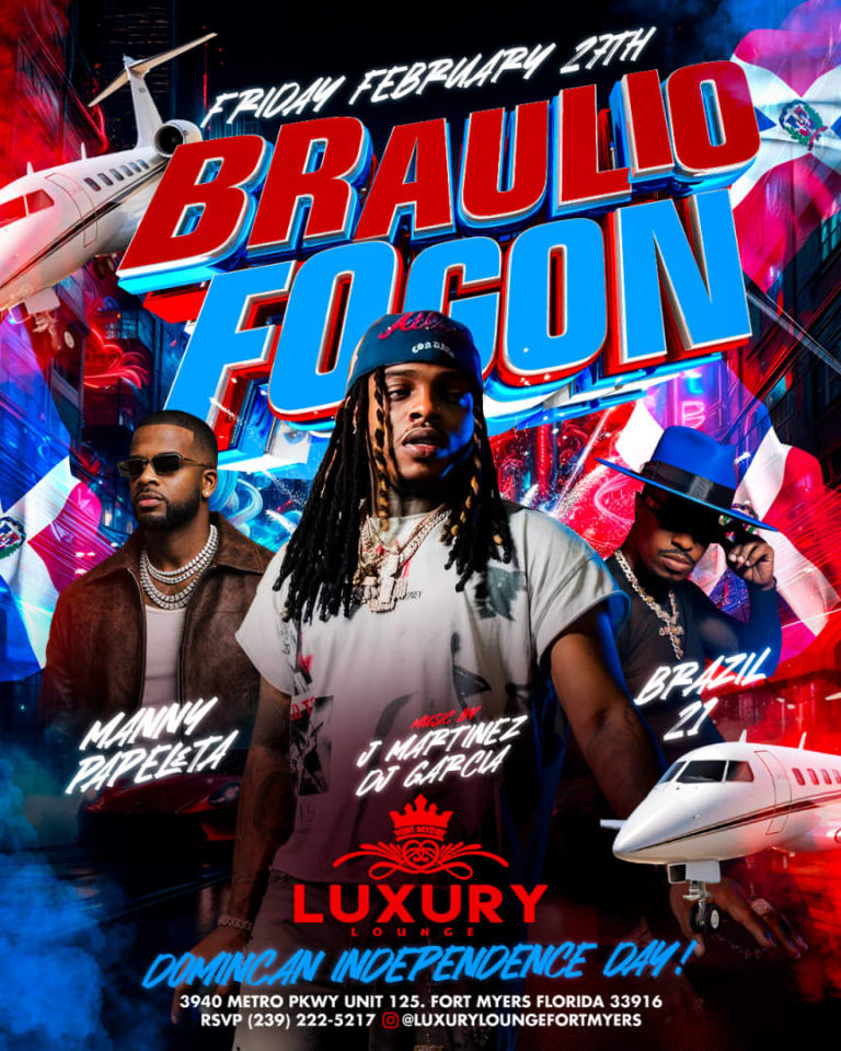 Event - Independencia Dominicana En Luxury Lounge!! - Fort Myers, Florida - February 27, 2026 | concert tickets