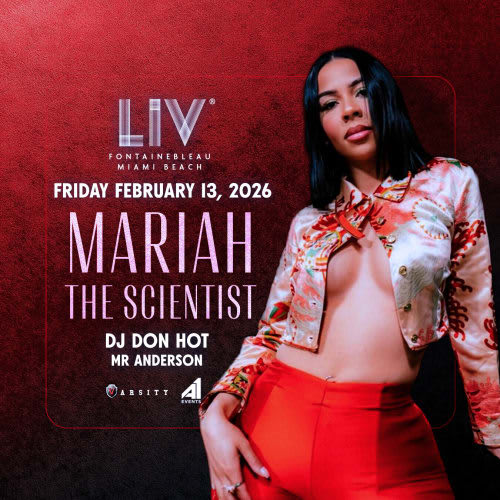 Event - Presidents Day Weekend Mariah The Scientist Live At LIV - Miami Beach, Florida - February 13, 2026 | concert tickets
