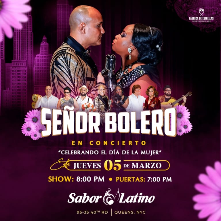 Event - SEÑOR BOLERO | Sabor Latino - Queens, New York - March 5, 2026 | concert tickets