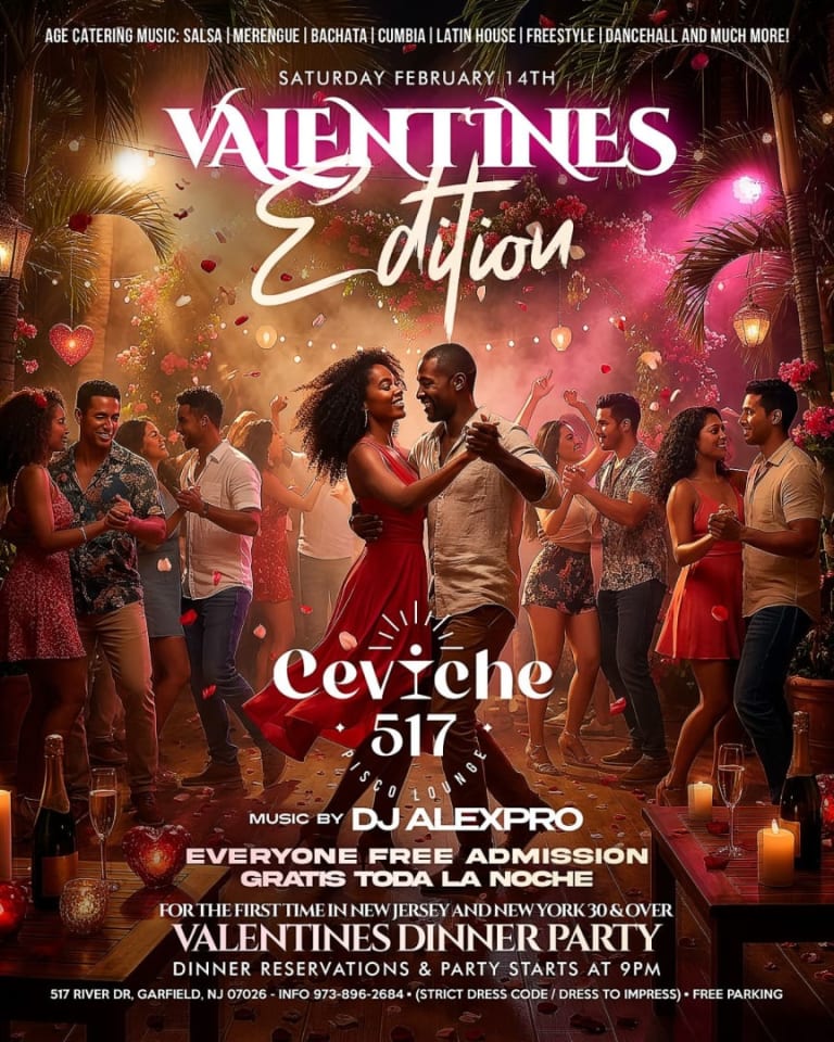 Event - Copa Havana Saturdays Presidents Day Weekend At Ceviche 517 Lounge  - Garfield, New Jersey - February 14, 2026 | concert tickets
