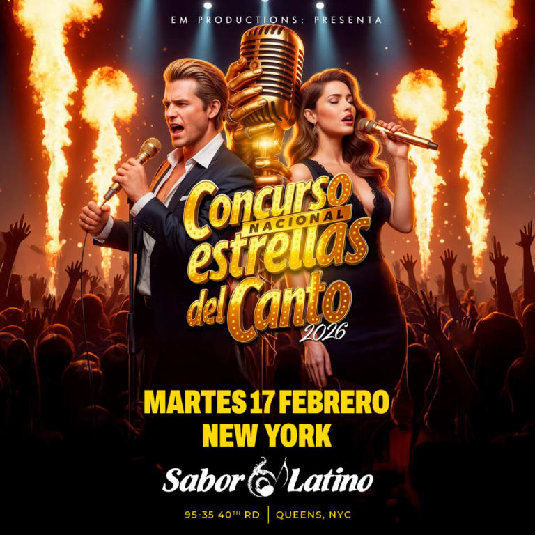 Event - ESTRELLAS DEL CANTO | Sabor Latino - Queens, New York - February 17, 2026 | concert tickets