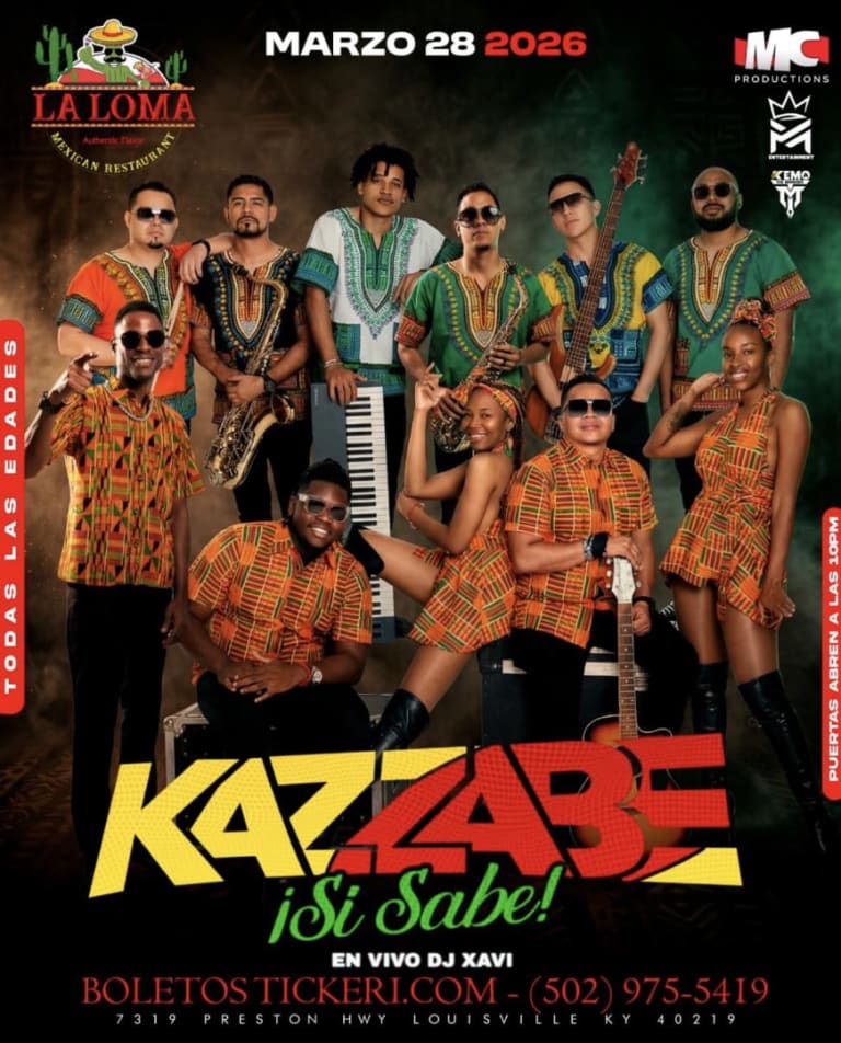 Event - KAZZABE en Louisville - Louisville, Kentucky - March 28, 2026 | concert tickets